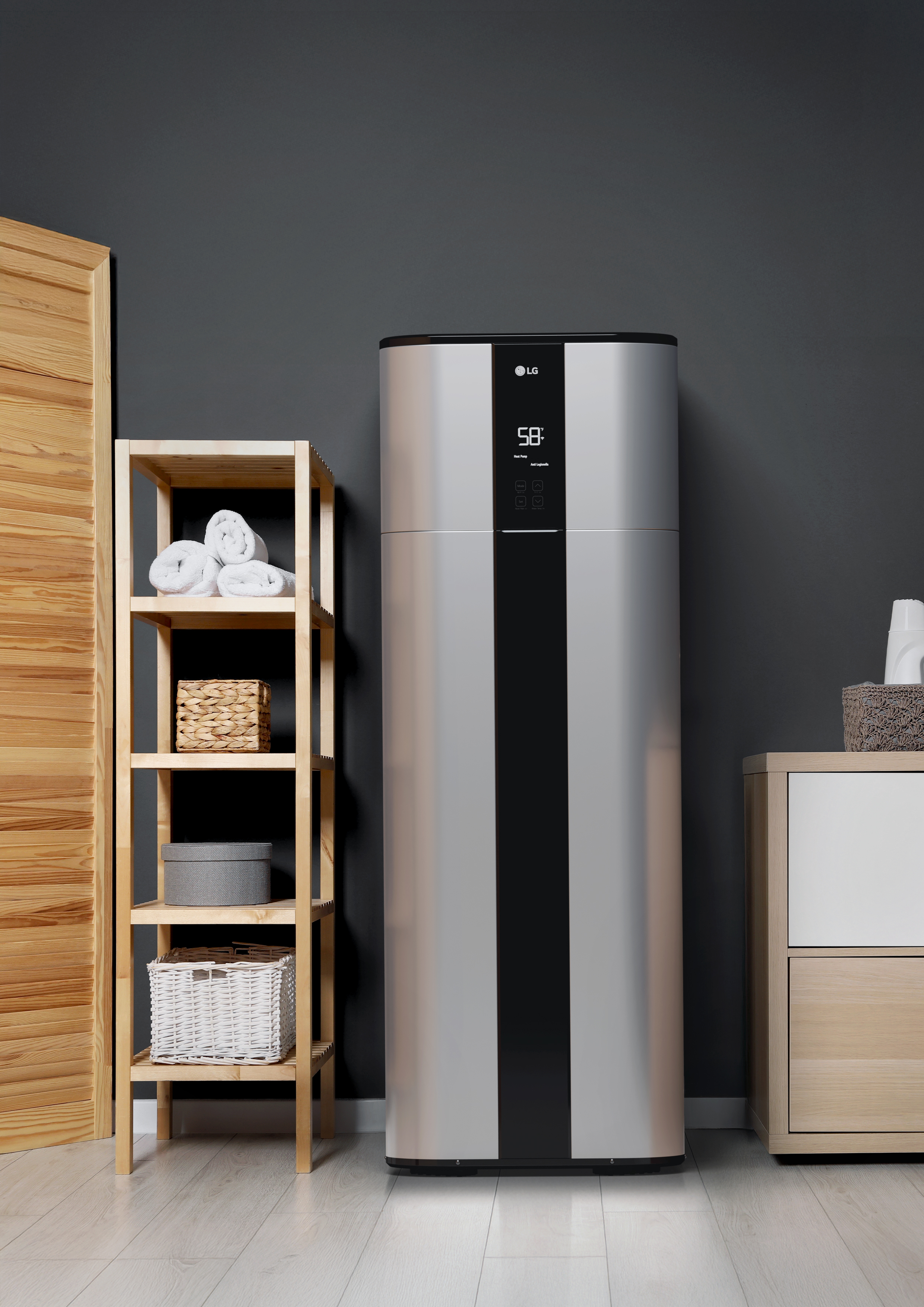 LG Electronics - Warmwasser-Wärmepumpe 200 Ltr Sp