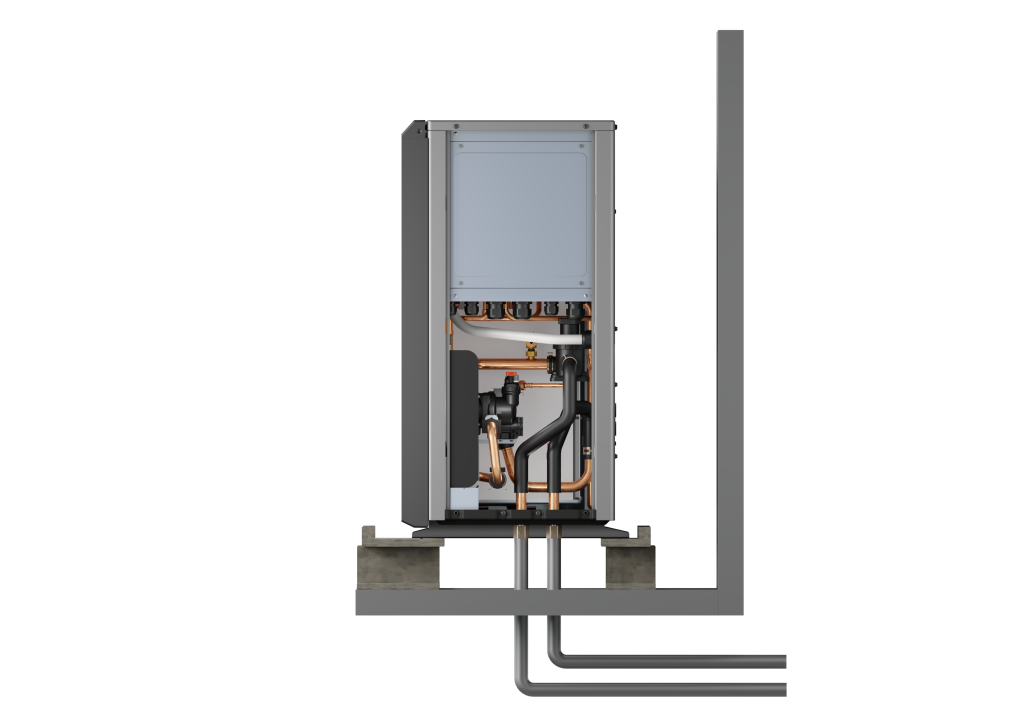 LG Electronics - Monobloc R290 - 12kw Luft/Wasser Wärmepumpe 12kw