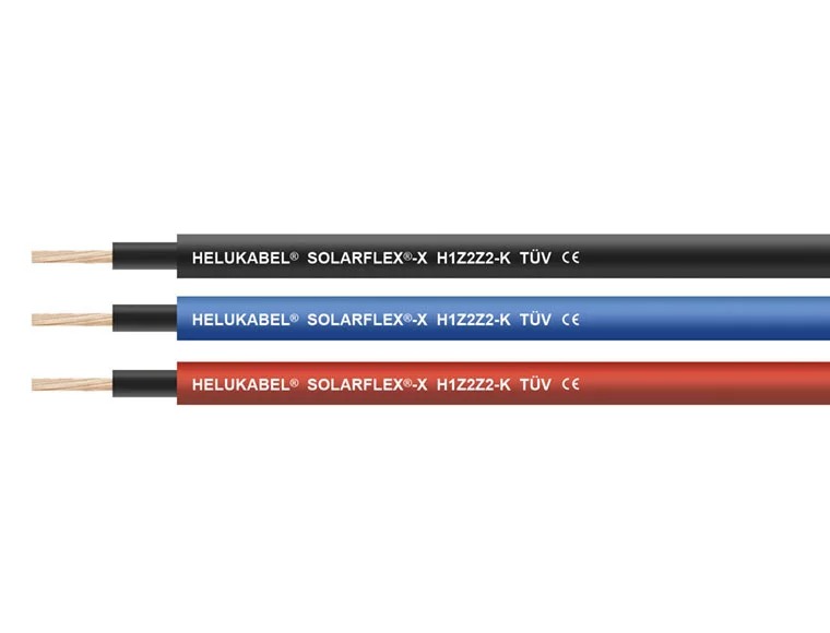 Helukabel Solarflex-X H1Z2Z2-K 6 mm² Rolle enthält 500 m